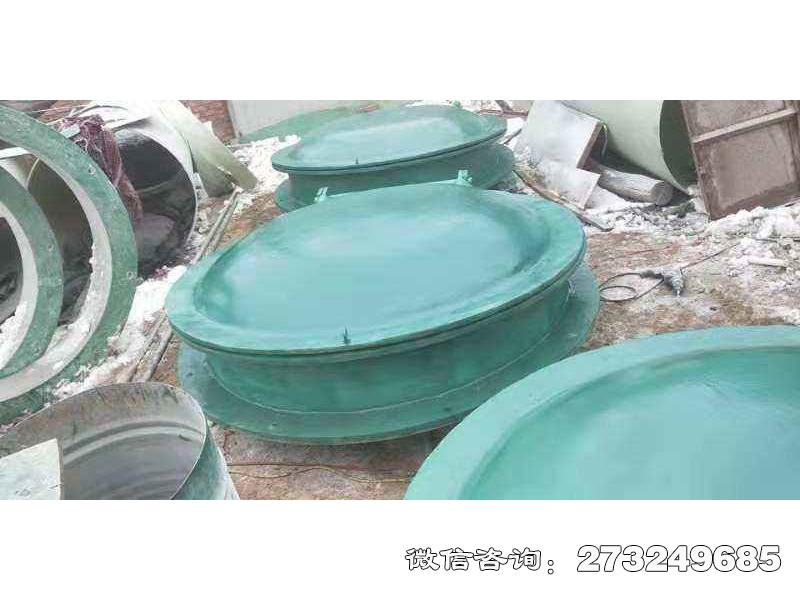 鱼峰圆形玻璃钢拍门