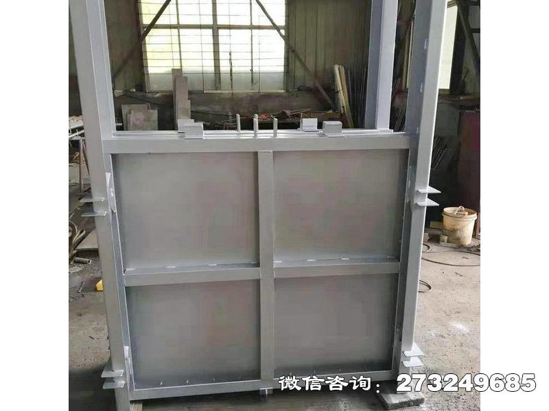 七星关上翻不锈钢闸门
