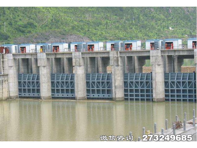七星关拦水大坝闸门