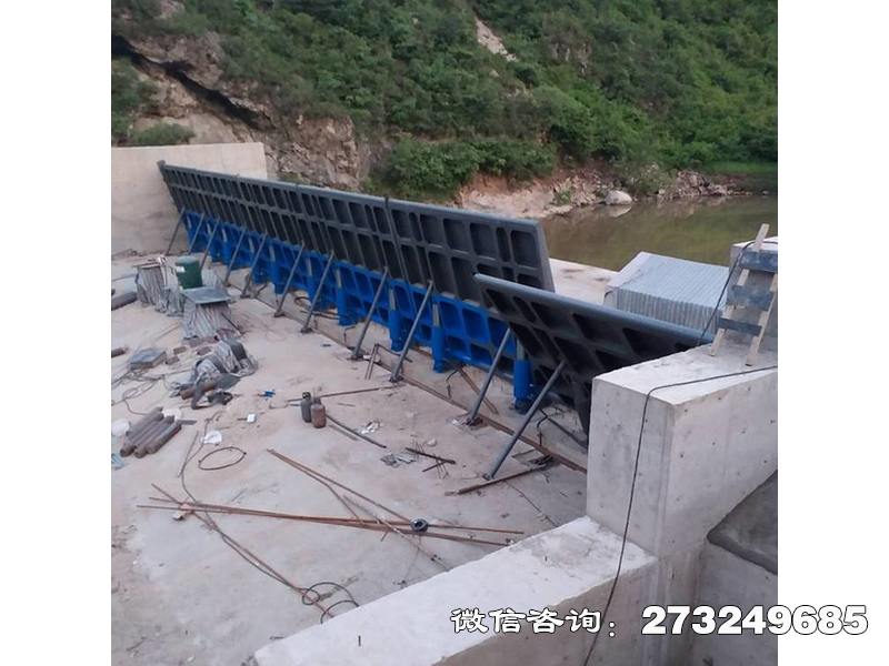 七星关活动拦水液压钢坝